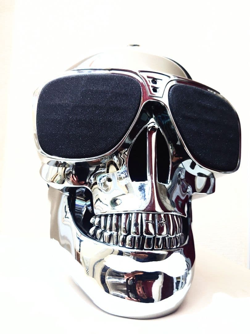 新品同様2点 Music Life Aero Skull/エアロ スカル HD+