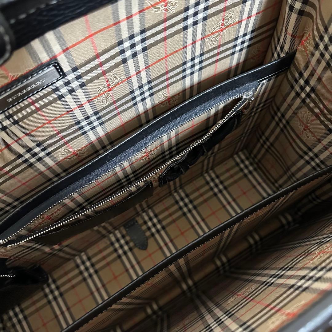 値引きBurberry ダレスバッグ シルバー金具