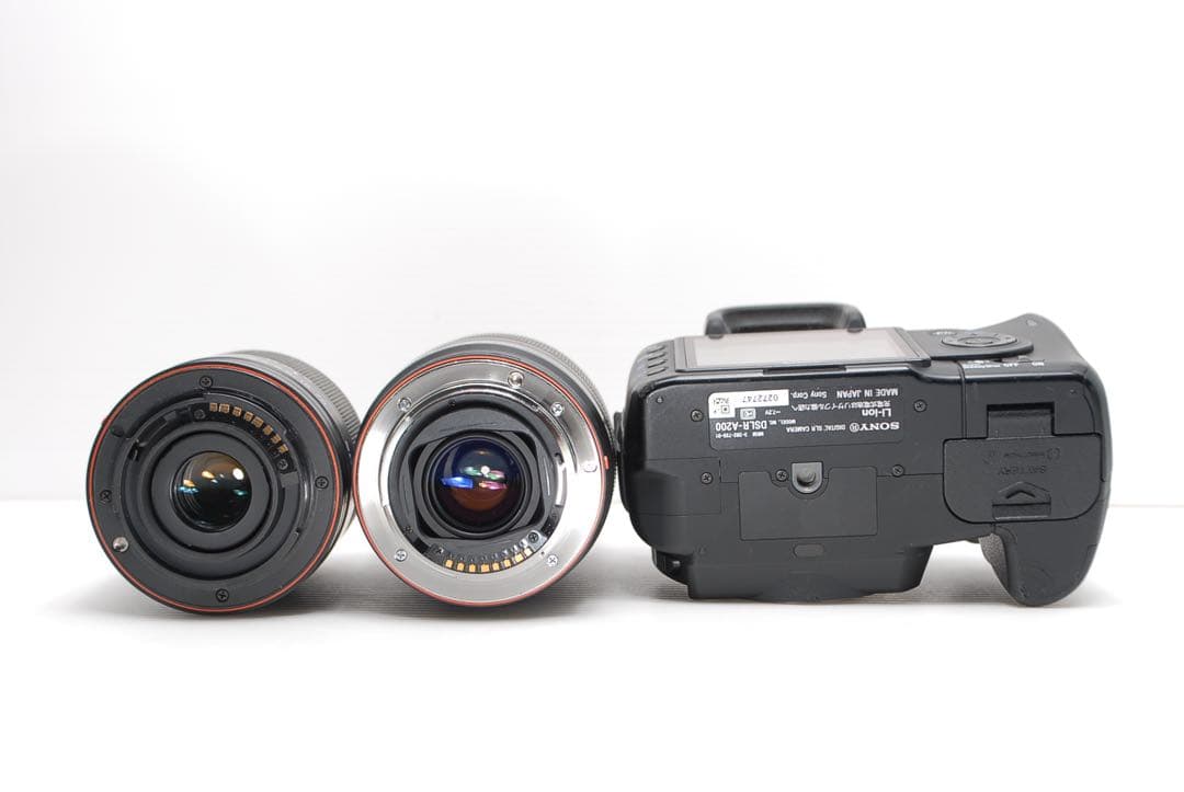 ❤️手ぶれ補正付き❤️SONY α200 ダブルレンズセット 初心者おすすめ美品