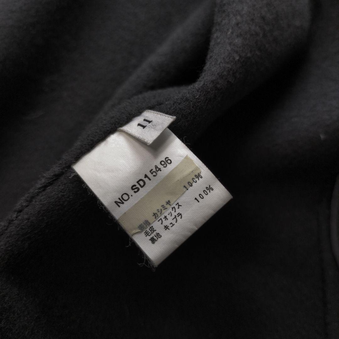 抹茶様　カシミヤ100%　バルマカーンコート　ダブルフェイス仕立て　ロング丈