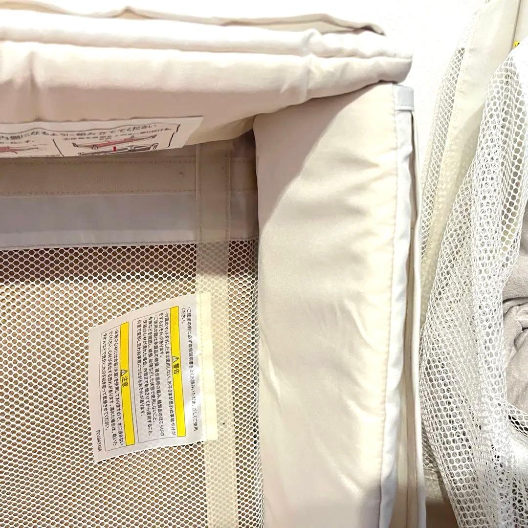 【上位モデル★】アップリカ　ベビーベッド ココネルエアー　プラス　洗濯済み