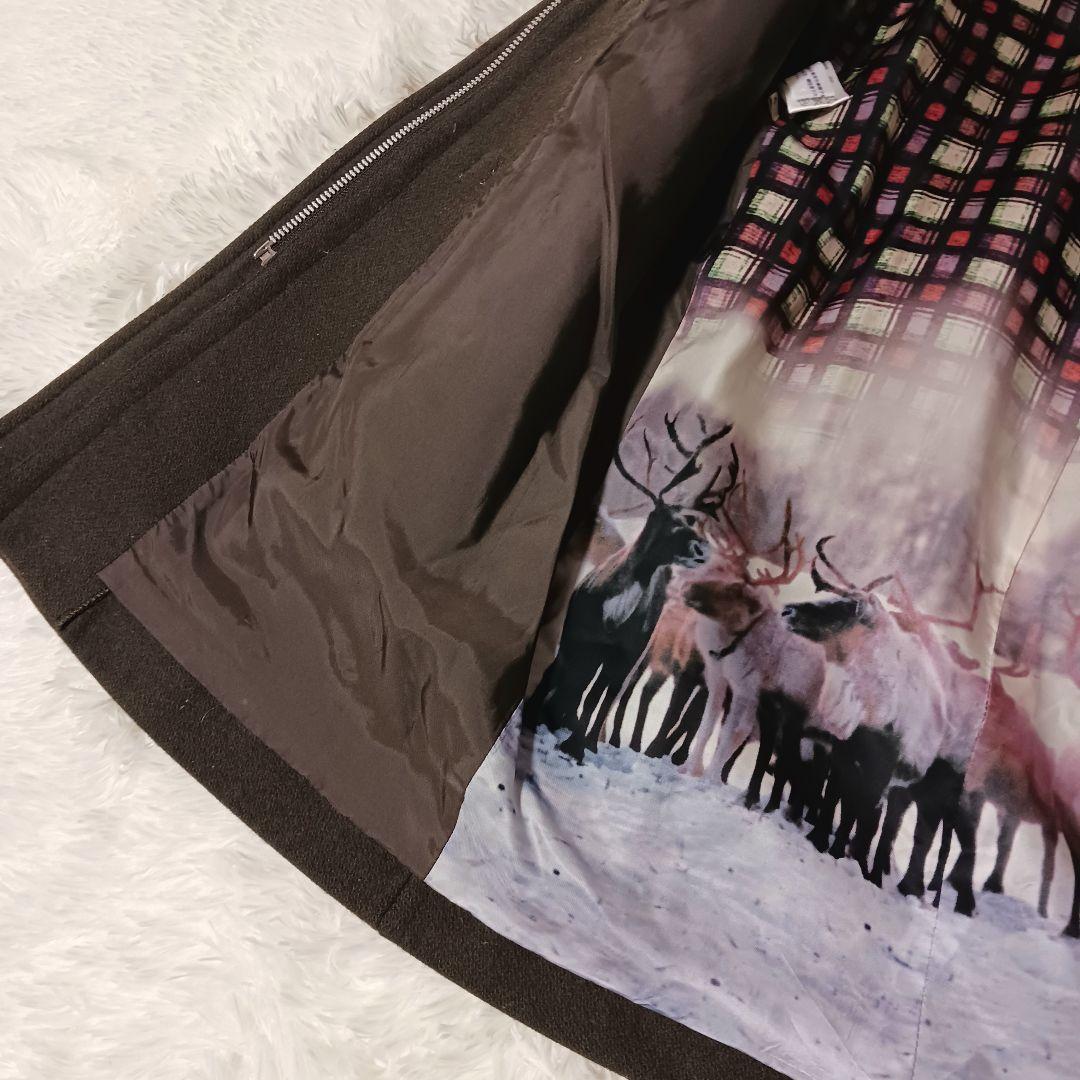 極美品★Paul Smith ダッフルコート ブラウン