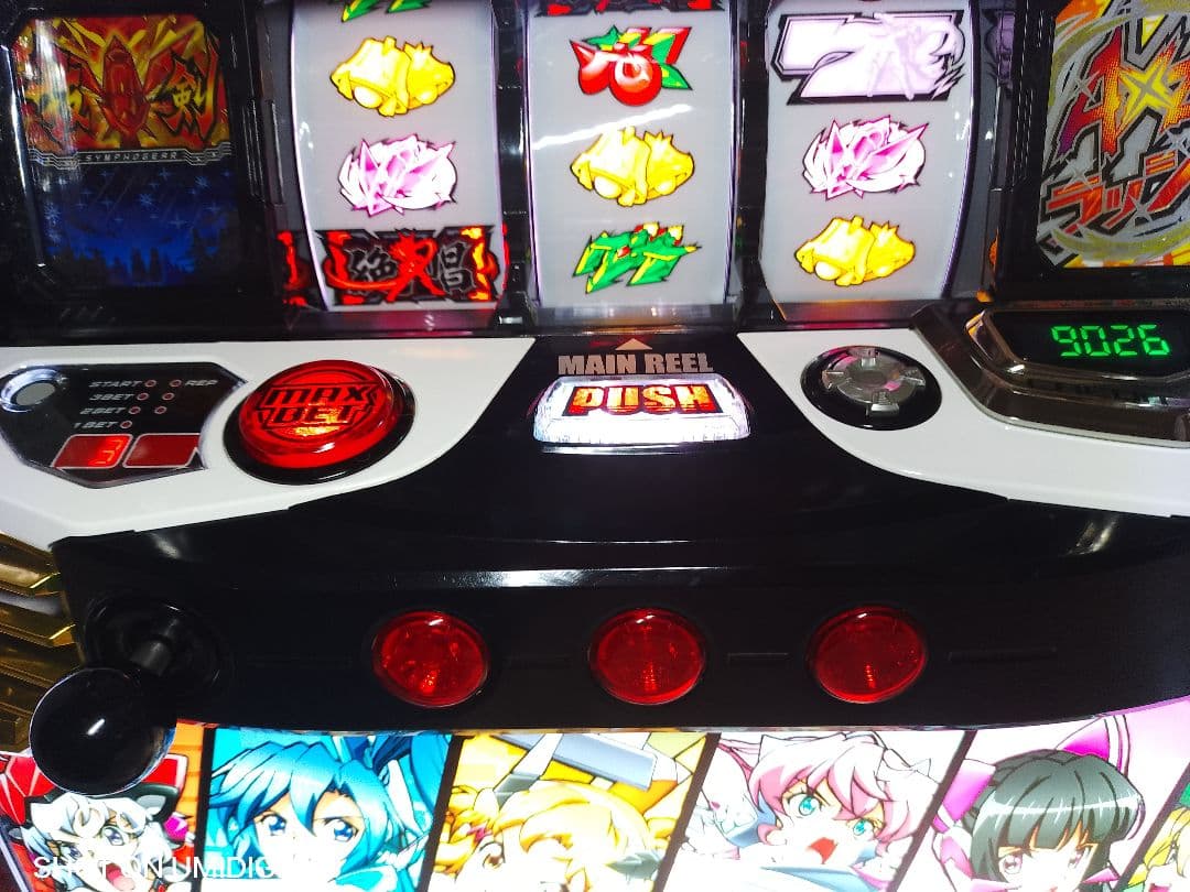 戦姫絶唱シンフォギア　正義の歌　スマスロ　実機　ユニット付き