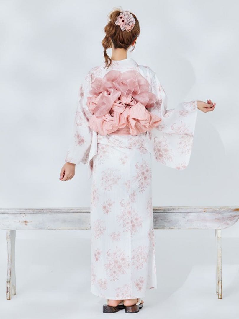 浴衣 (MISTREASS×sugarコラボ)浴衣、帯、飾り紐3点セット