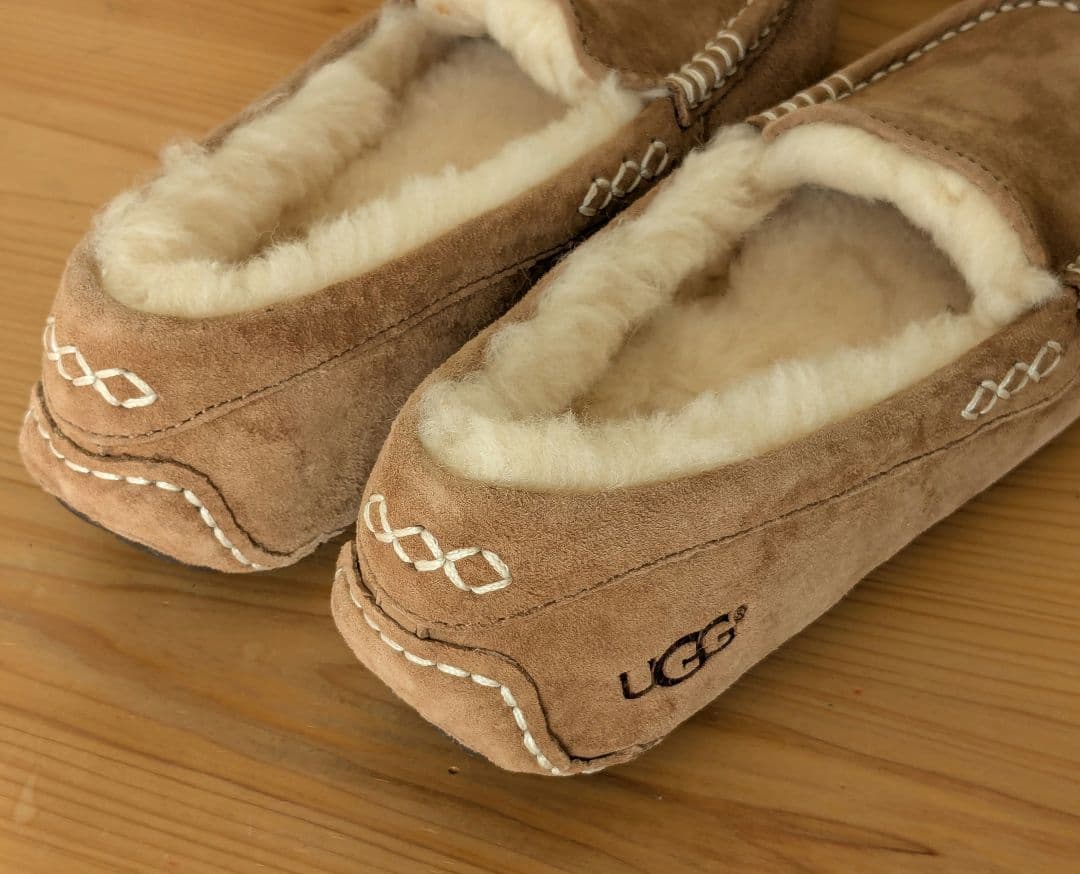 UGG モカシン ローファー アンスレー 22.0cm 未使用品