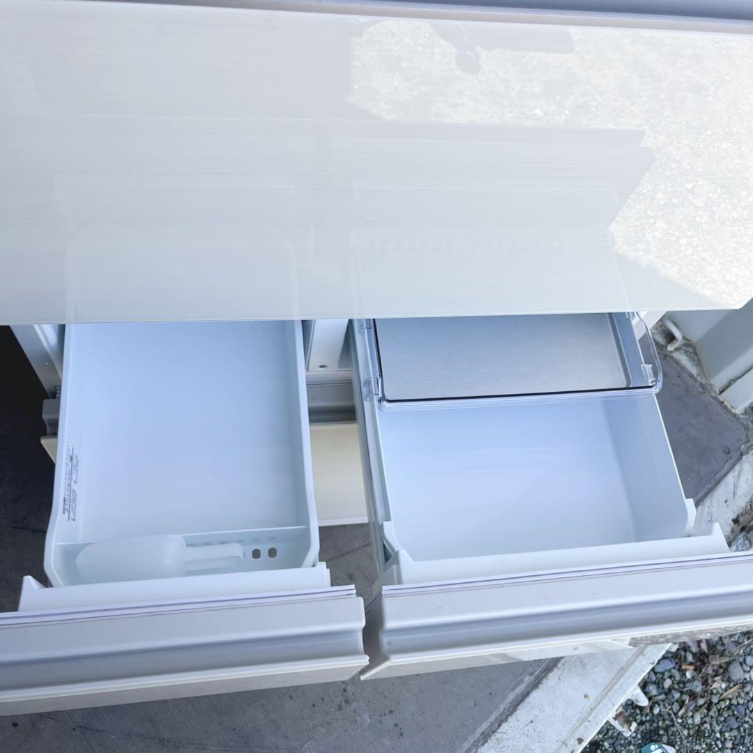 取付無料！東芝ベジータ チルドルーム搭載ホワイトインテリア6ドア冷蔵庫！洗濯機