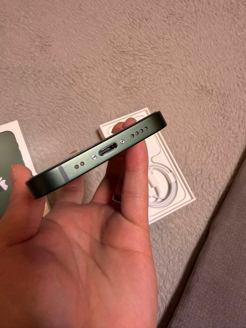 iPhone 13mini ミッドナイトグリーン 256GB