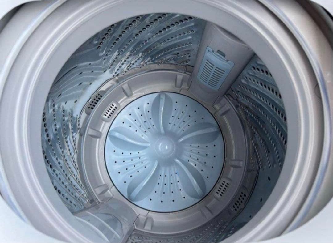 【高年式】2021年式 7kg e angle 洗濯機 ANG-WM-B70-W