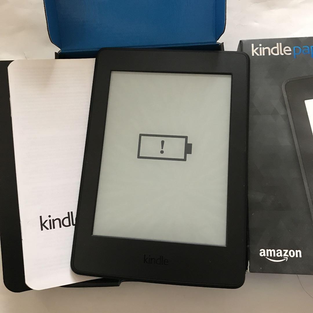 ⭐️第7世代 kindle paperwhite 4G ブラック 広告あり 美品