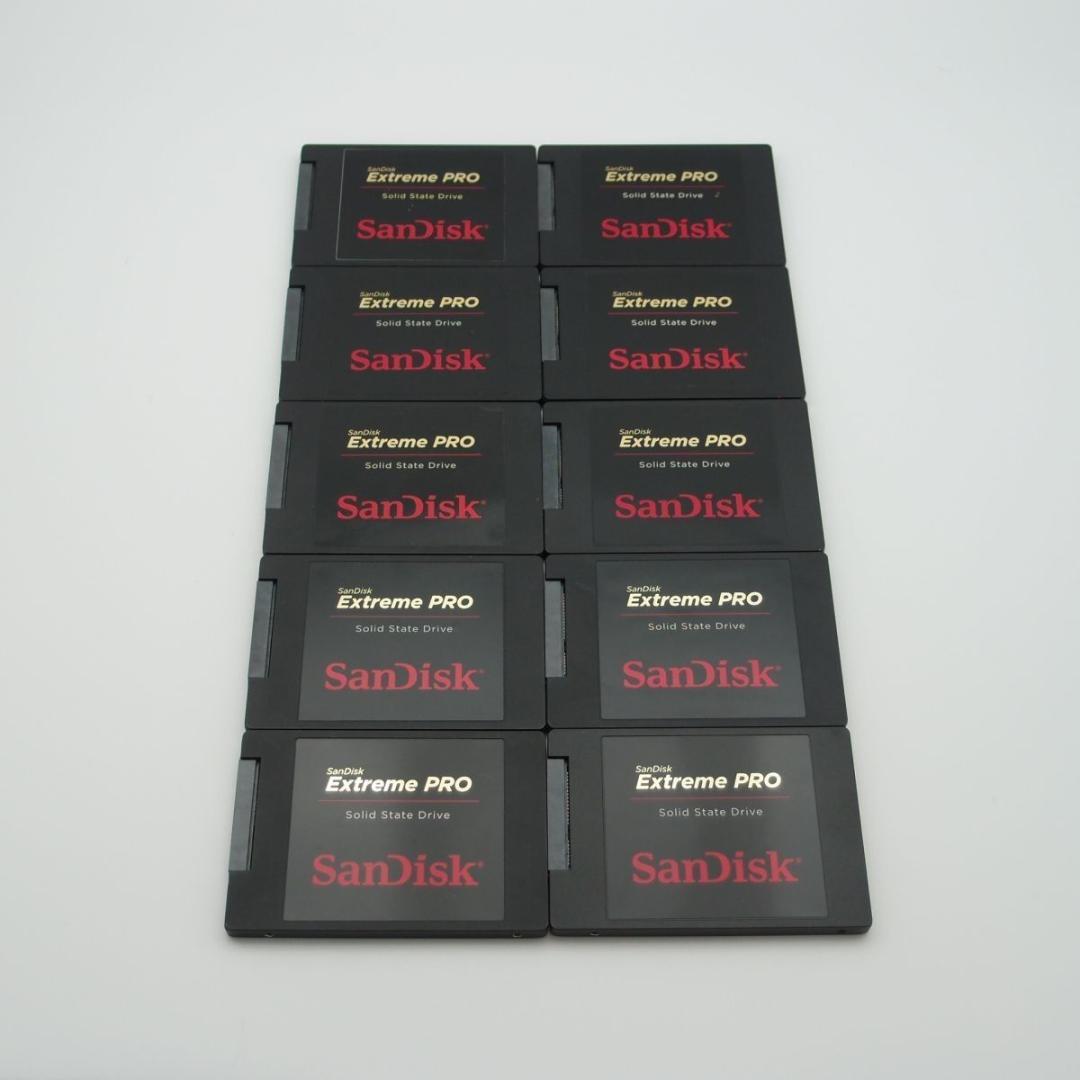 SanDisk Extreme PRO 960GB 10個 MLC 高耐久SSD