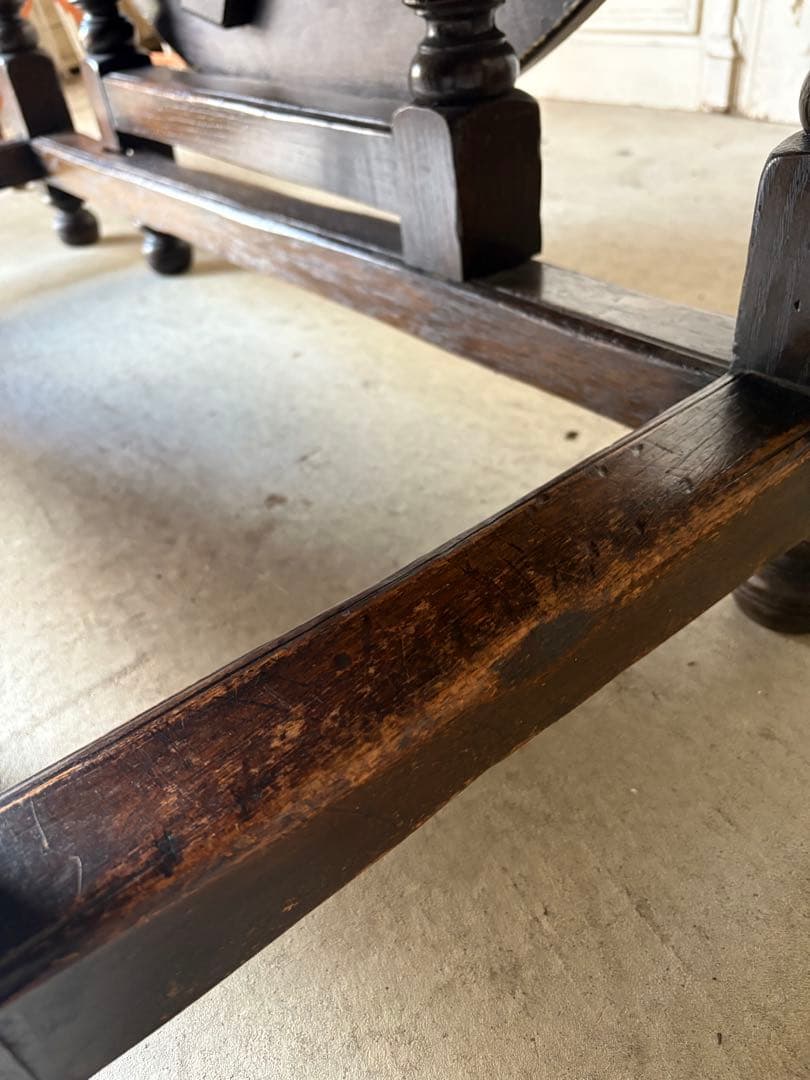 ゲートレッグテーブル/ラージ/オークバタフライテーブル