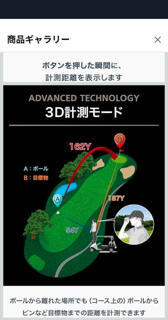 ShotNavi VoiceLaser GR Leoシリーズ/　ゴルフ距離計