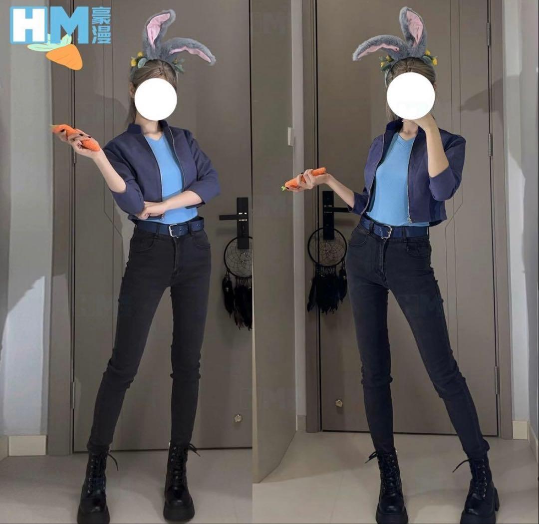 ♡ ズートピア2 ジュディ スーツ コスプレ 衣装 高品質 ♡