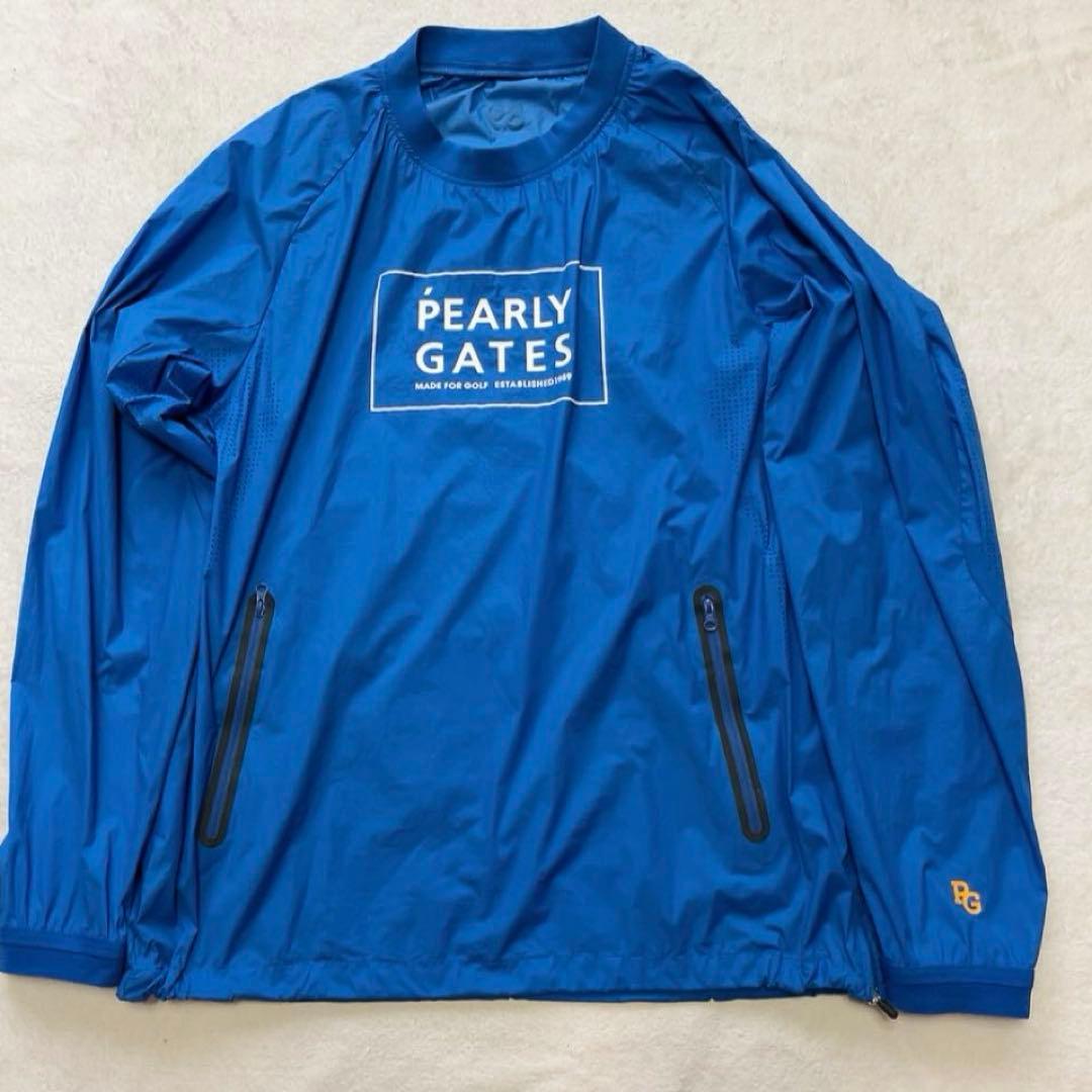極美品　近年　パーリーゲイツ スニード　サイズ6　XL　PERTEX　ブルー