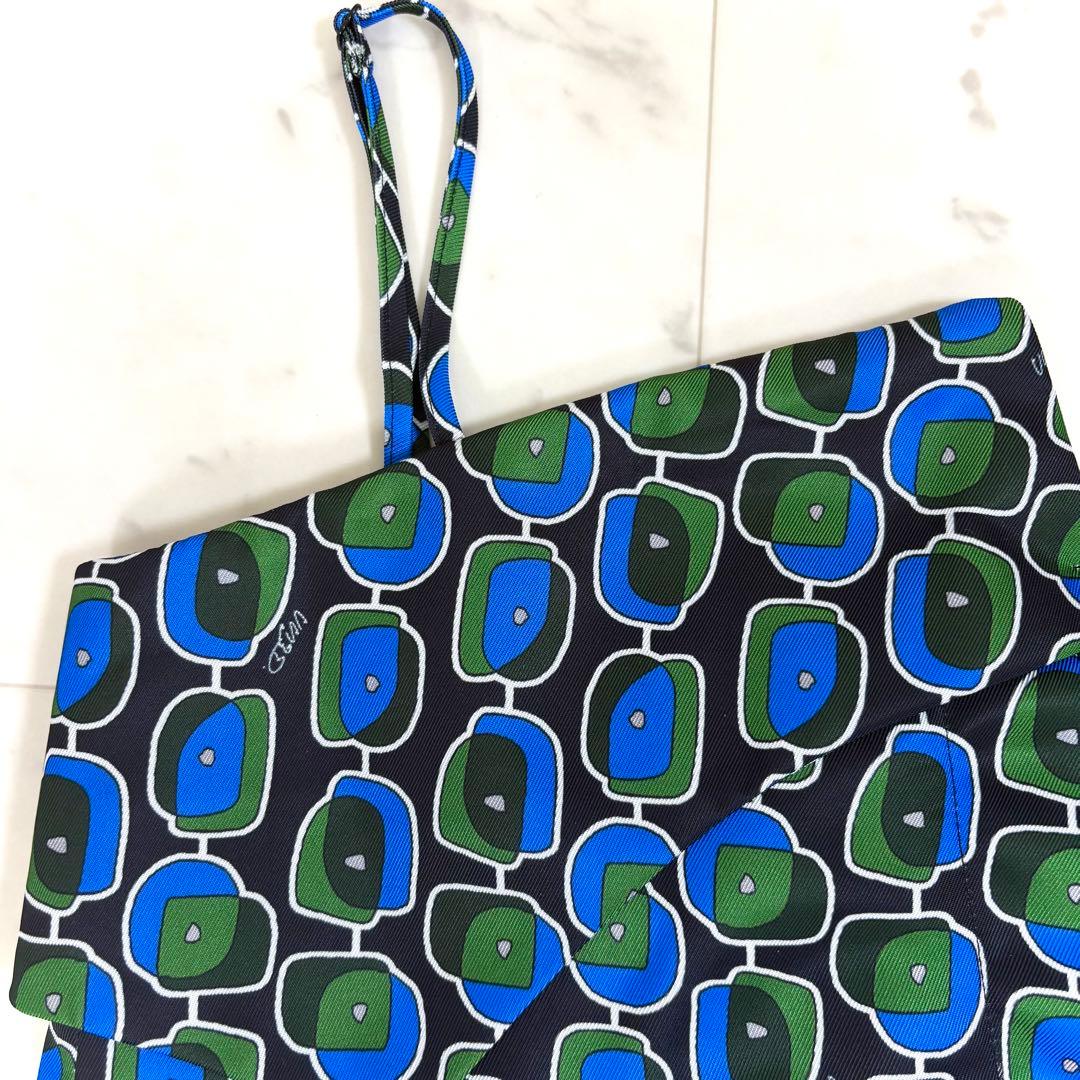 極美品 UN3D. グラデーションジオメトリックキャミソール F 洗える