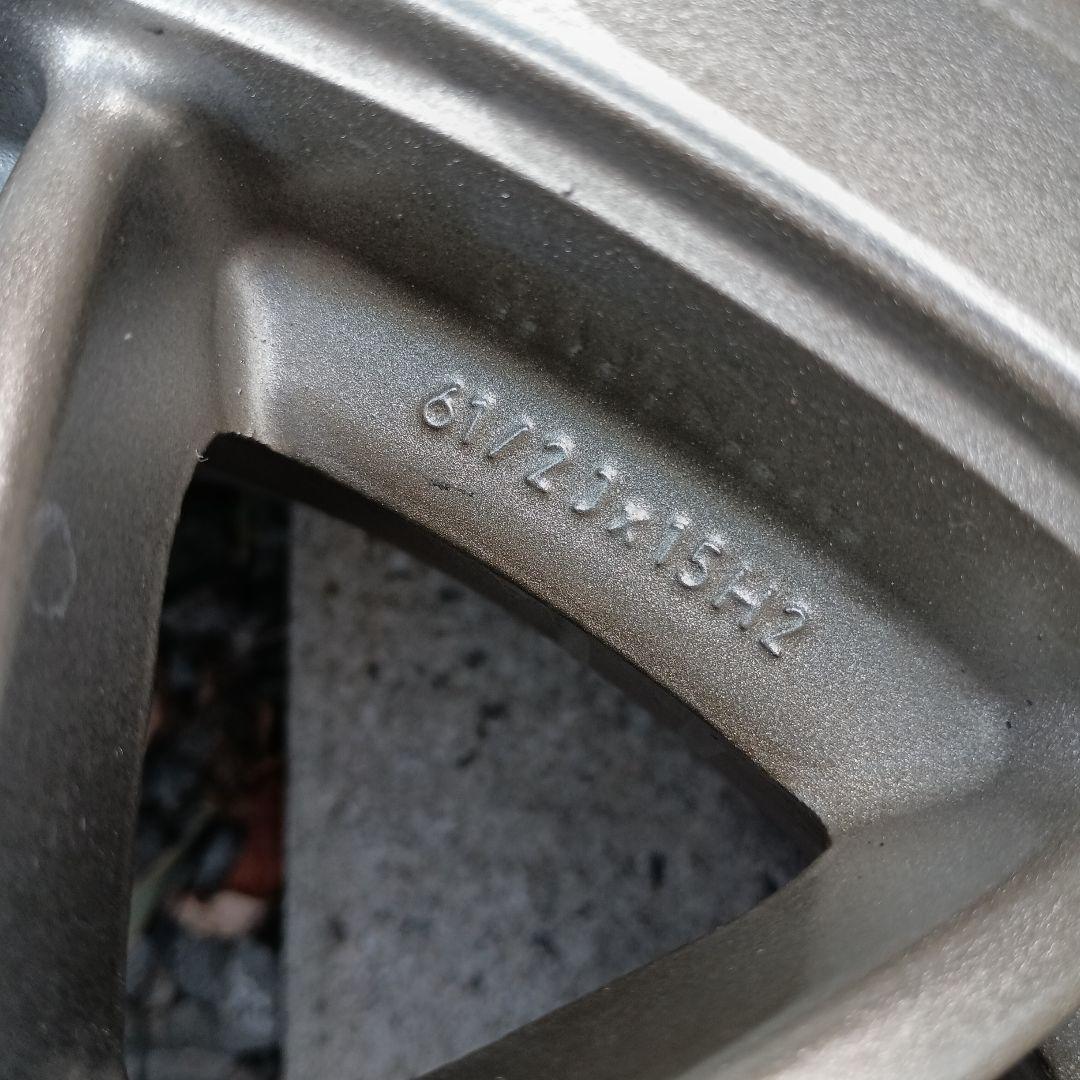 BBS6.5J 185/55-15 4穴PCD100 4本セット送料7000円