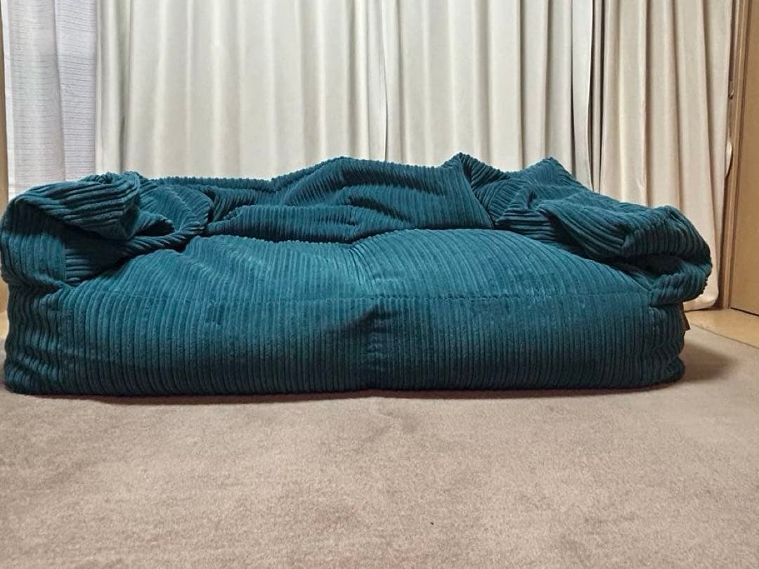 ラウンジパグ　Lounge pug 　 クラシックコーデュロイ　ティール