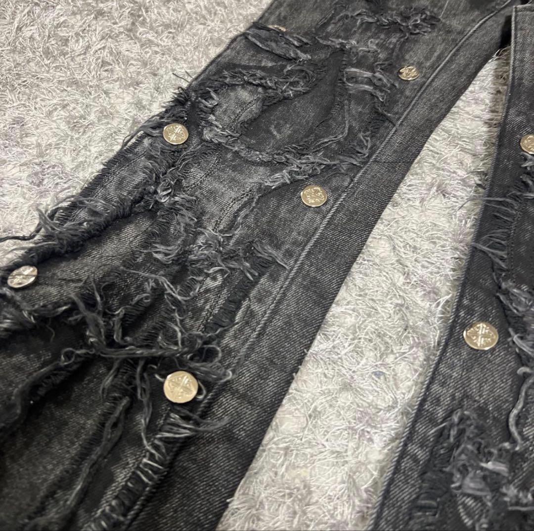 GUAPI パンツ フレア スキニー 28