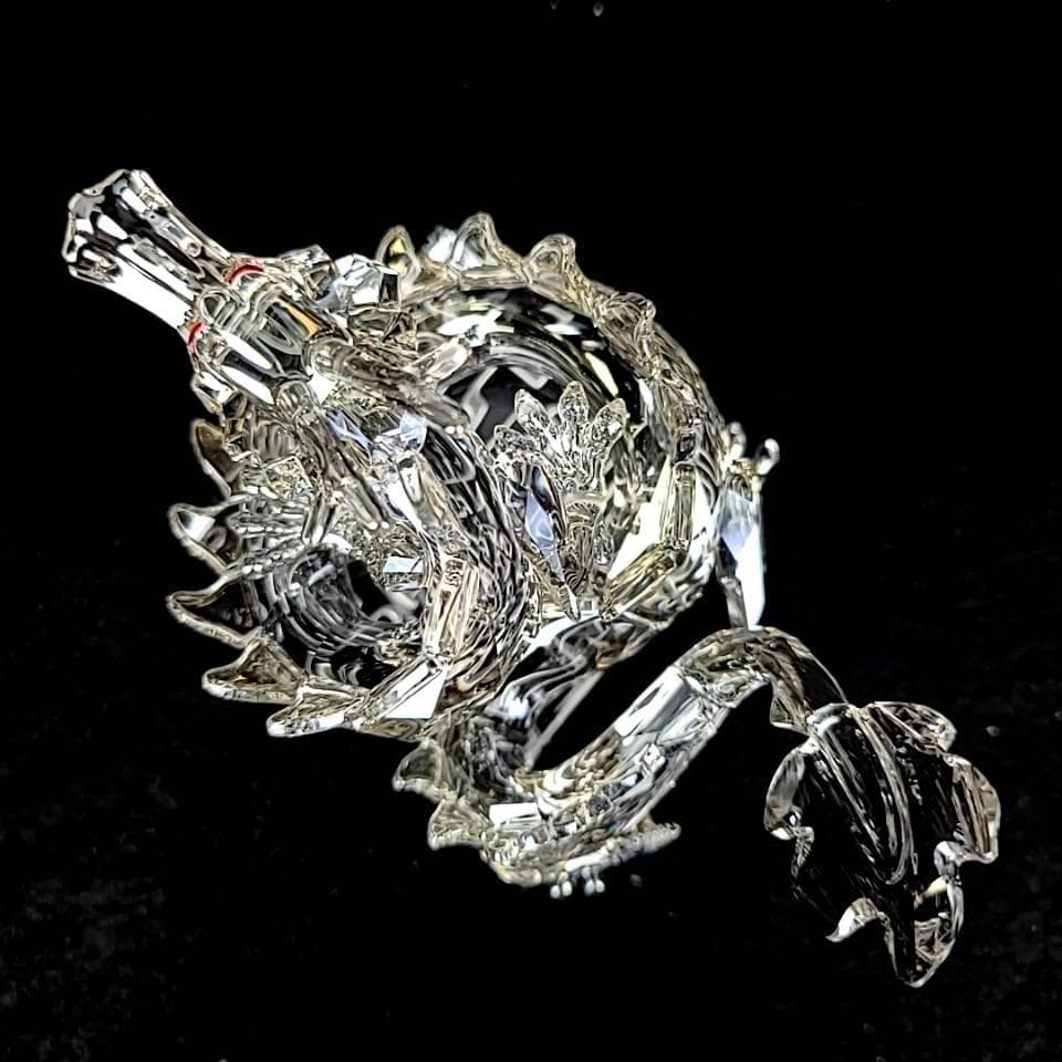 ◆未使用級◆スワロフスキー　龍　ドラゴン　2012年限定　置物　箱つき　辰