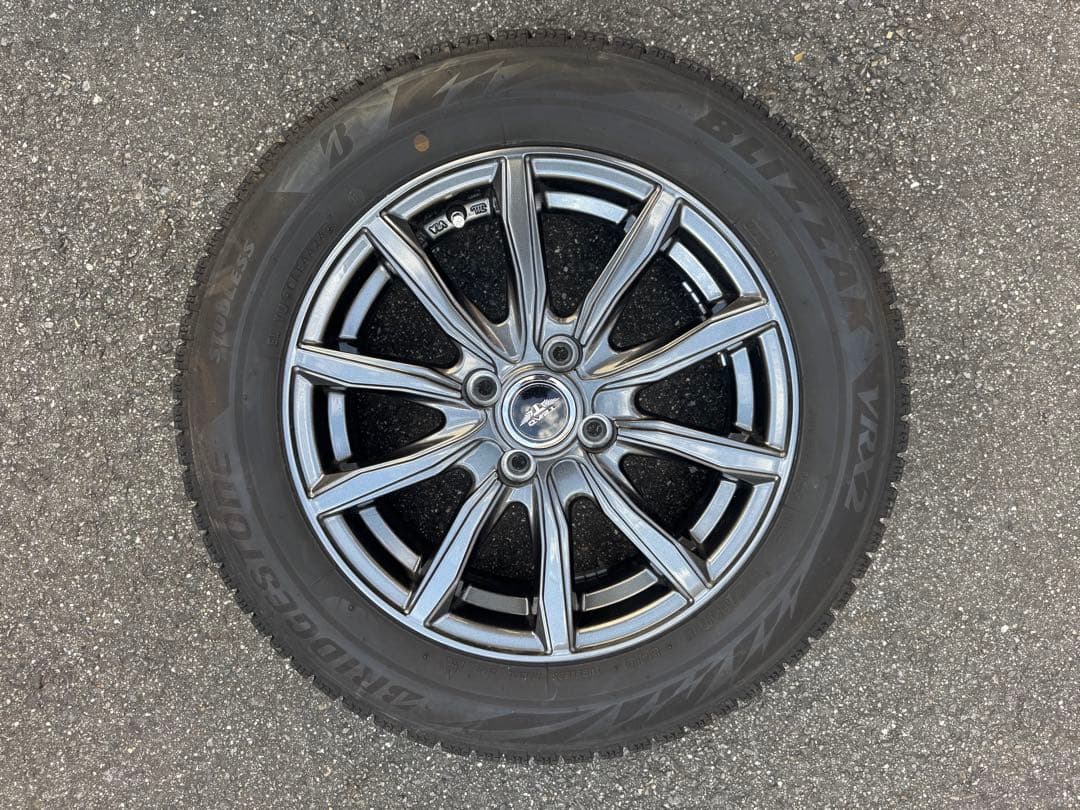 アクア　スタッドレスタイヤ②　15インチホイールセット　175/65R15
