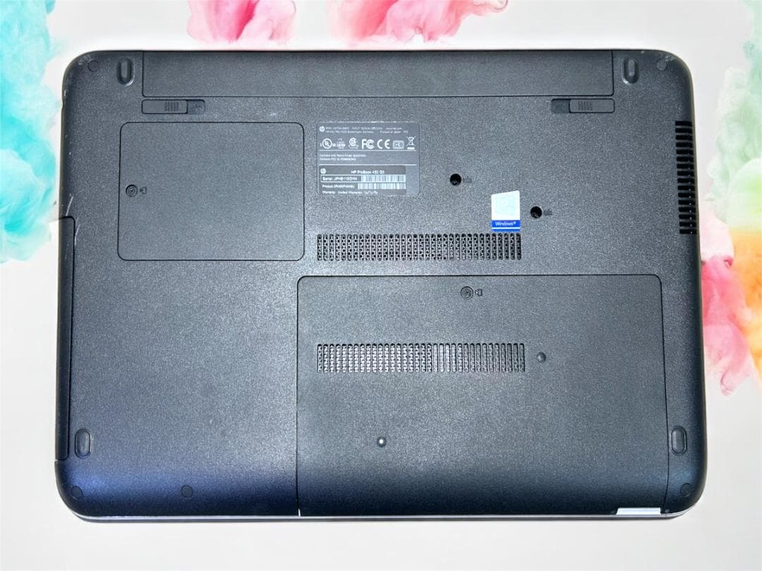 【保証付】HP ProBook 450 G3 i5 4GB SSD 新品換装済