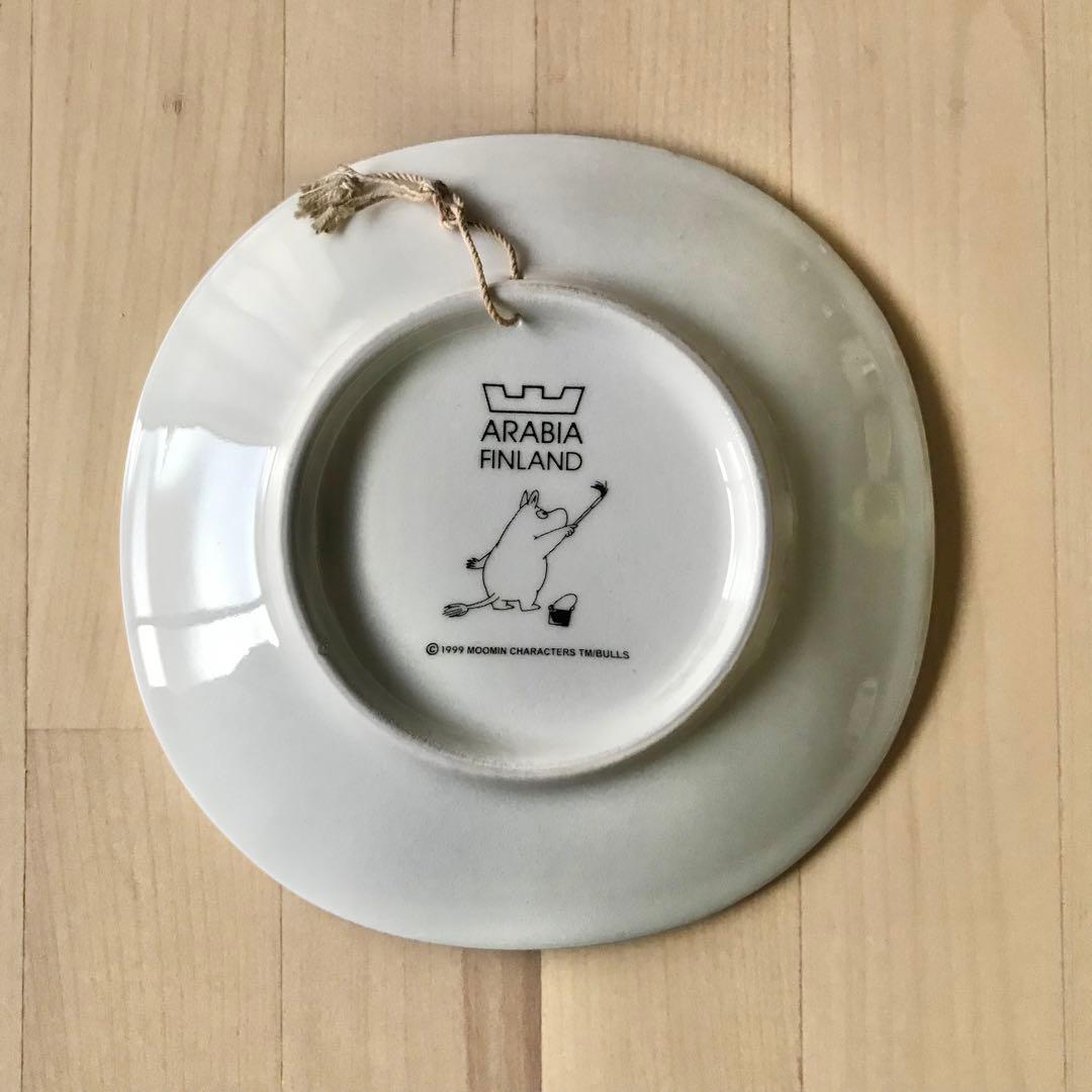アラビア　ムーミン　ウォールプレート　針箱で居眠り　リトルミィ　廃盤
