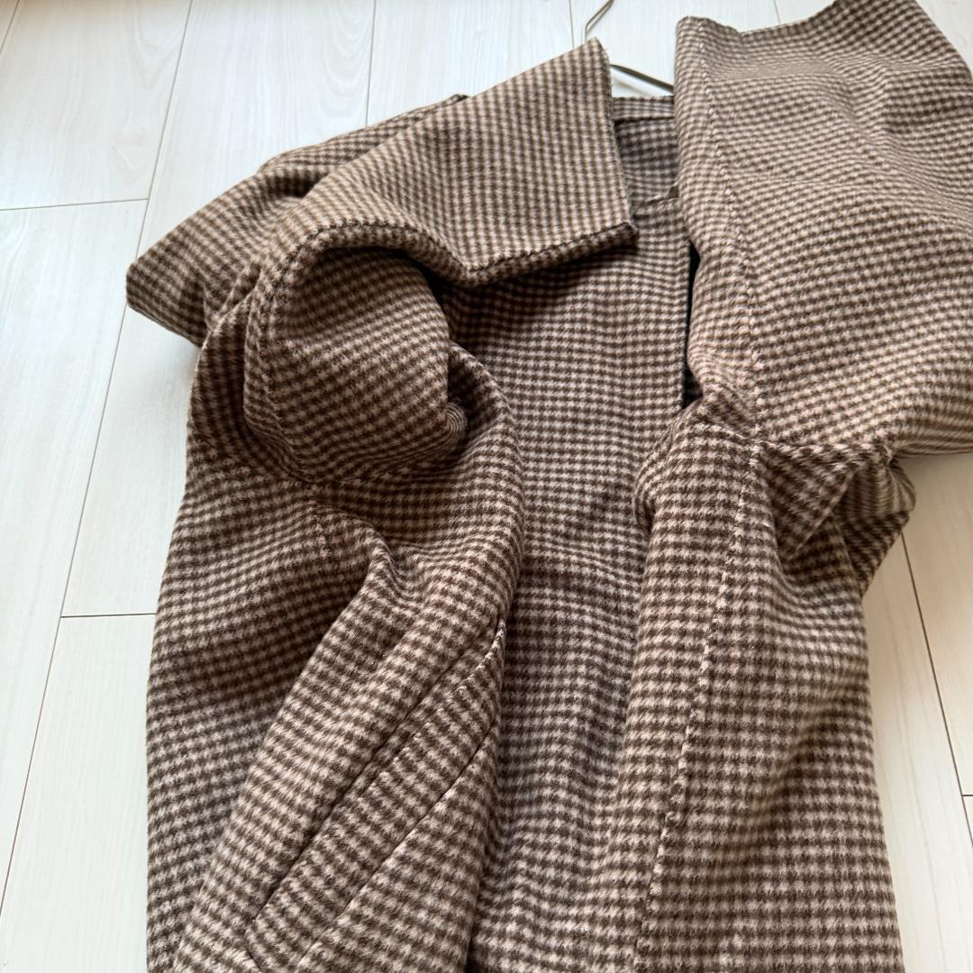 美品✨スローブイエナ　HAMILTONダブルフェイスウールショートコクーンコート