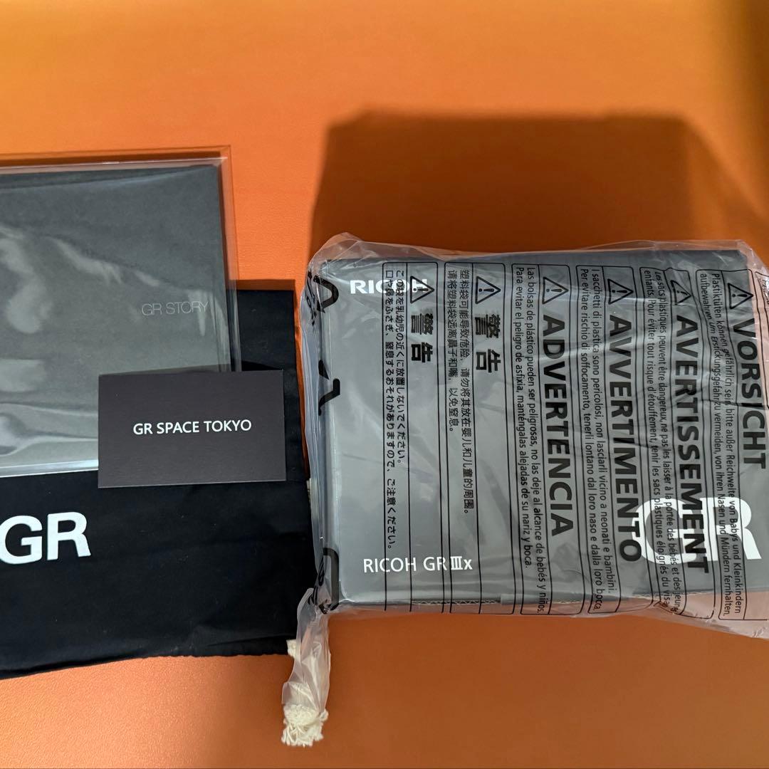 【本日限定価格/新品/限定ノベルティ付】 RICOH GR IIIx 3年保証