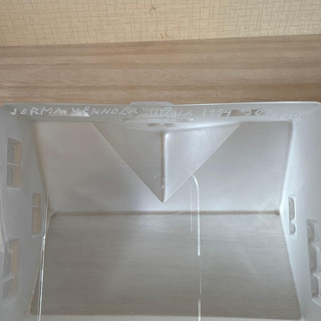 イッタラ　ハウス　ヴィンテージ　ヨルマ・ヴェノラ　KUKKIA ガラス製　置物