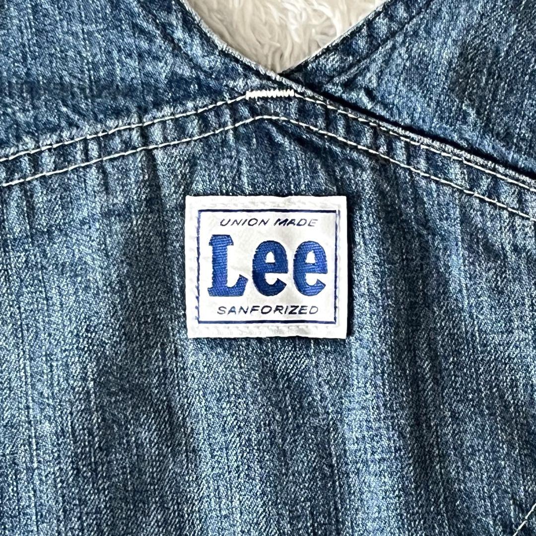 新品未使用 Lee リー デニム サロペット オーバーオール ユーズド加工 XL