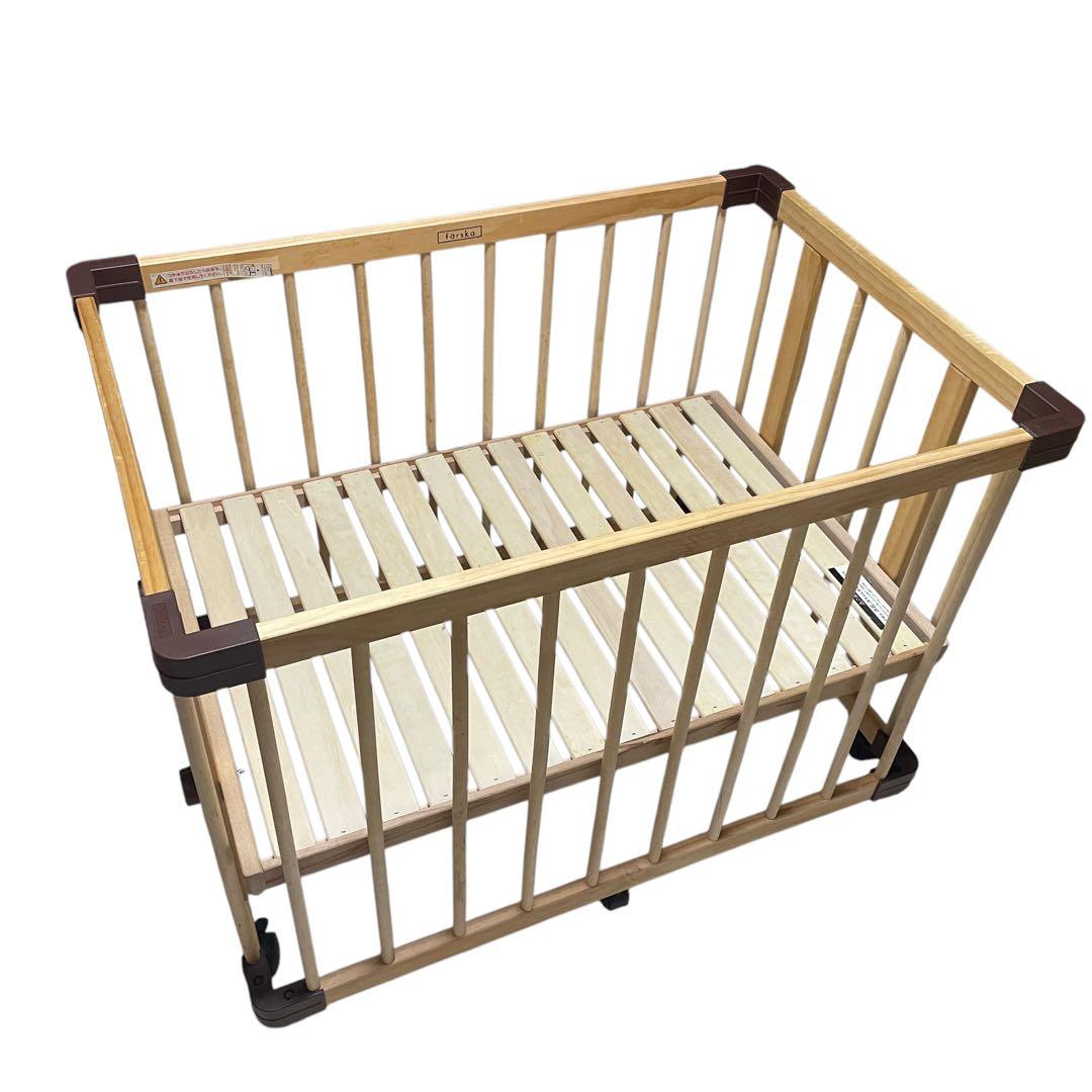 farska ファルスカ　ミニジョイントベッドネオ　ベビーベッド　木製