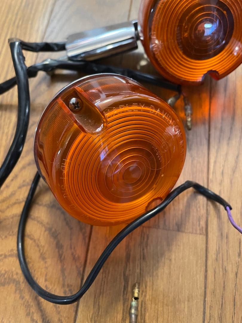 ハーレースポーツスター　みかんウインカー　リジスポ　ウインカー