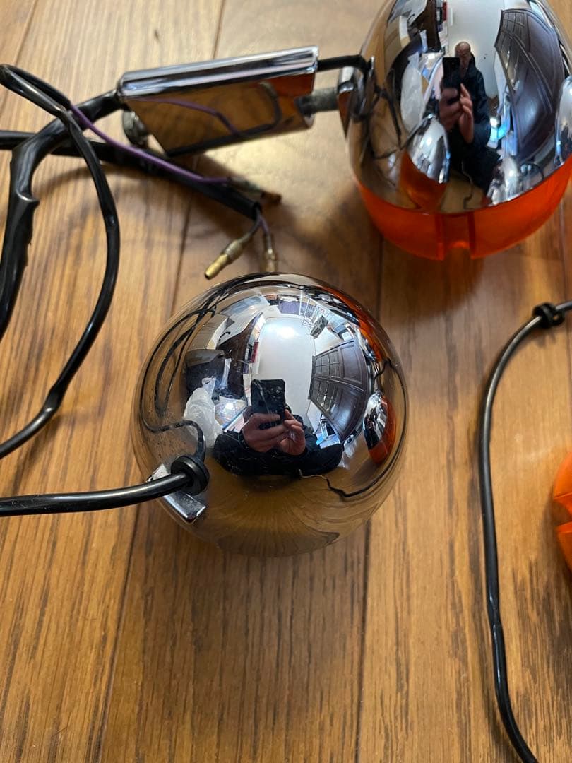 ハーレースポーツスター　みかんウインカー　リジスポ　ウインカー