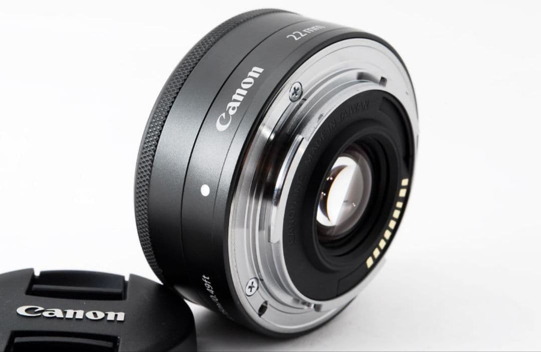 1月27日限定価格【神レンズ】Canon EF-M 22mm 単焦点レンズ