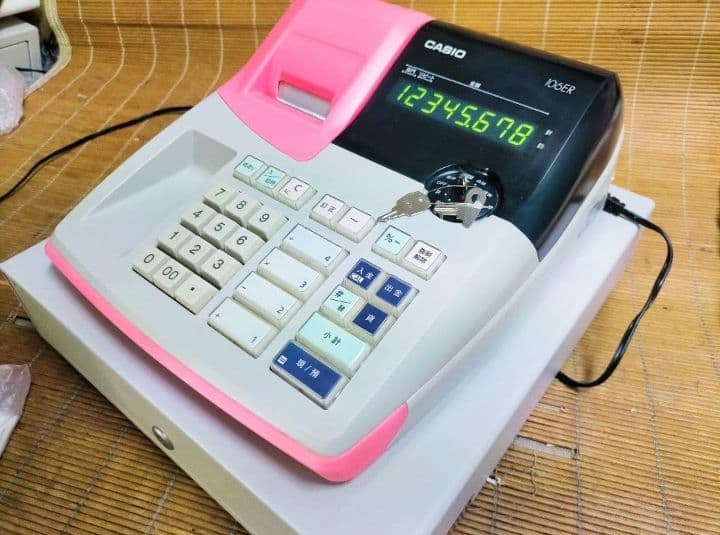 カシオレジスター　106ER　簡単便利特殊　送料込　291194