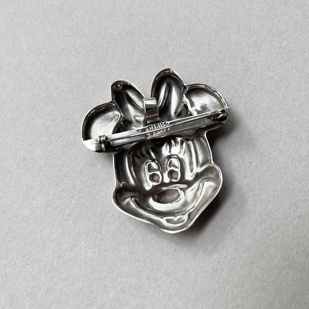 【レア】70‘s ヴィンテージ・ミニー　メキシコシルバーブローチ／ペンダント