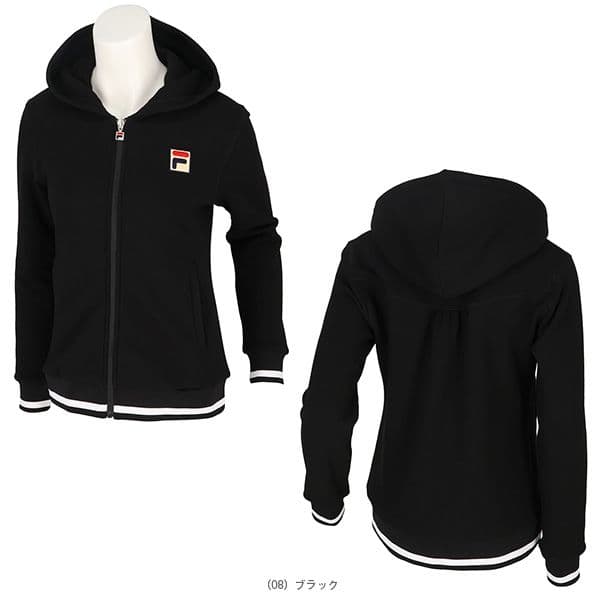 FILA テニスウェア フルジップアップパーカー L 長袖 フィラ