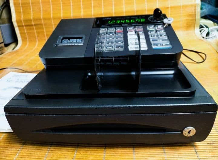 カシオレジスター　SE-S20/NL200　人気機種　送料無料　00833