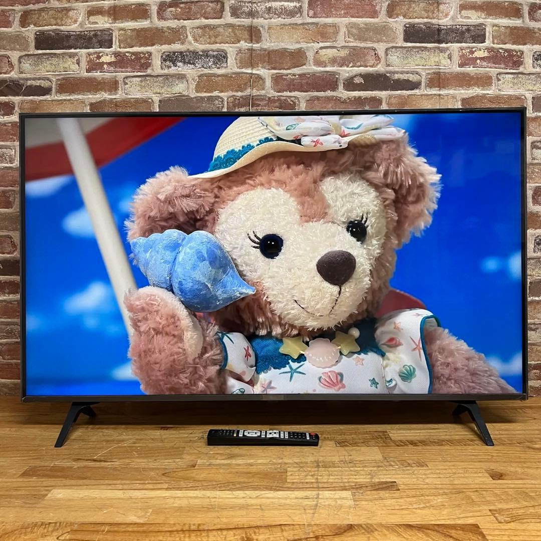 2023年製！LG 50V型 4K液晶テレビ 50UR8000PJB 動画アプリ