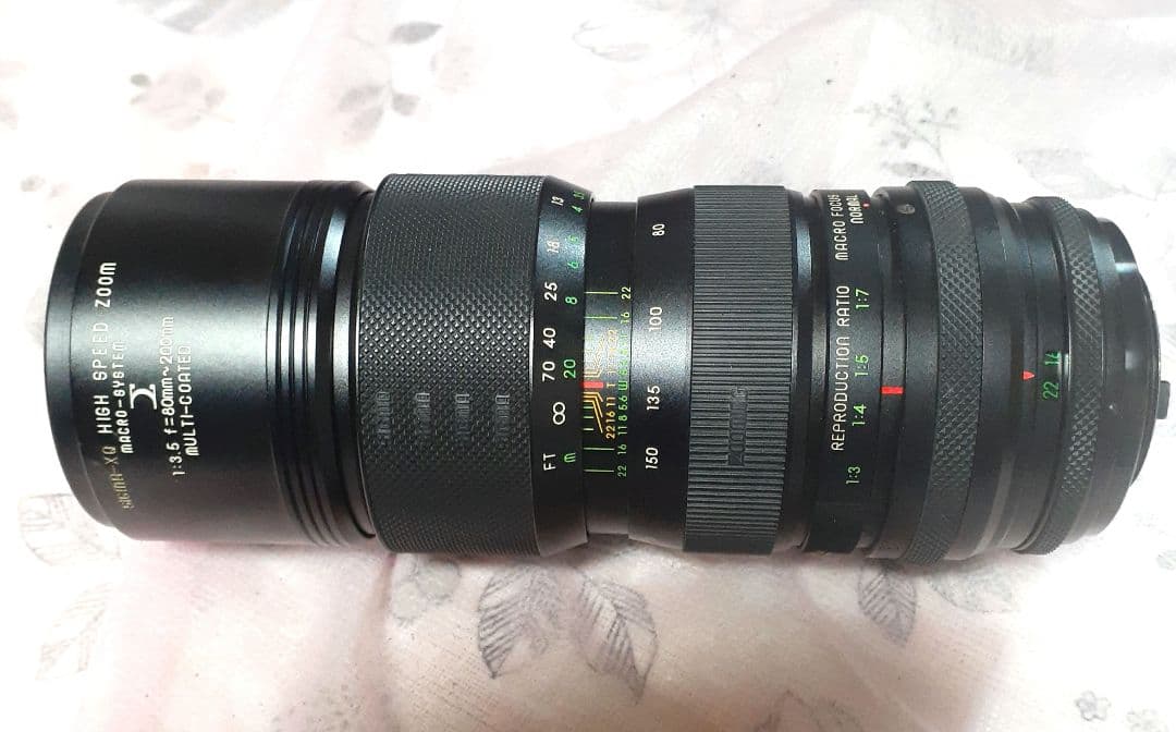 PENTAX ES Ⅱ　&　シグマ80㎜～200㎜ズームレンズ　バック入り