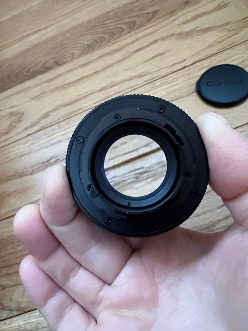 コンタックス カールツァイス プラナー50mmf1.7フード付き