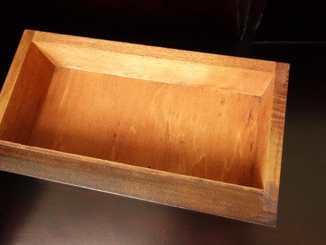 民芸家具　ライティングビューロー引出　再塗装済　ＵＳＥＤ