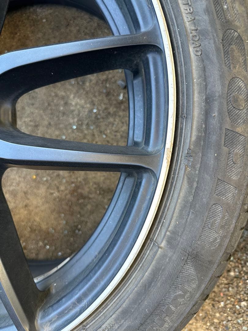 17インチ アルミホイールレイズ　RAYS g-games 五穴7J