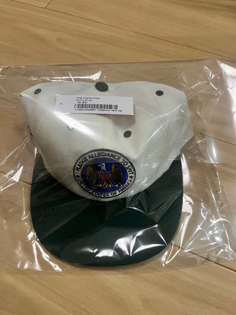 帽子 Supreme Pledge Allegiance 6-Panel White