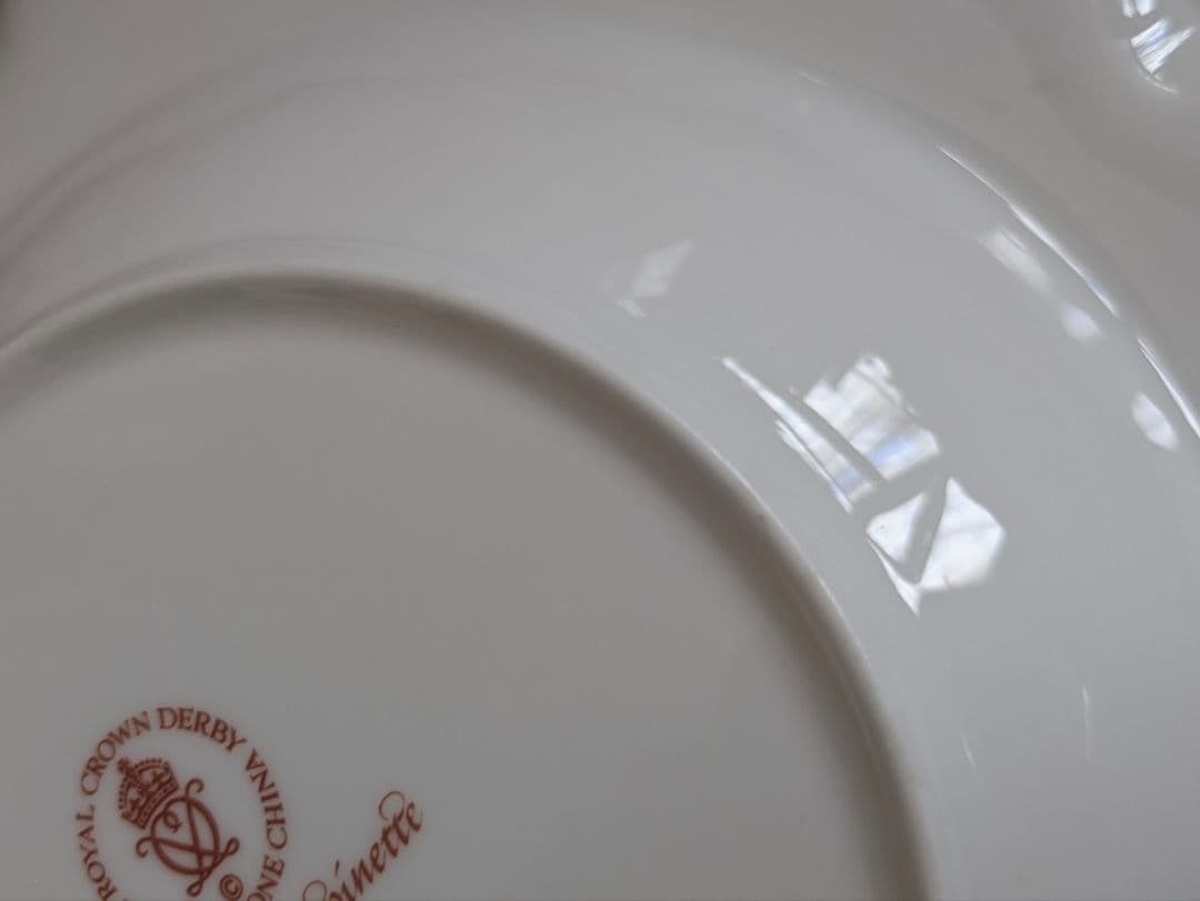 No2.ロイヤルクラウンダービーロイヤルアントワネット26㎝未使用スーププレート