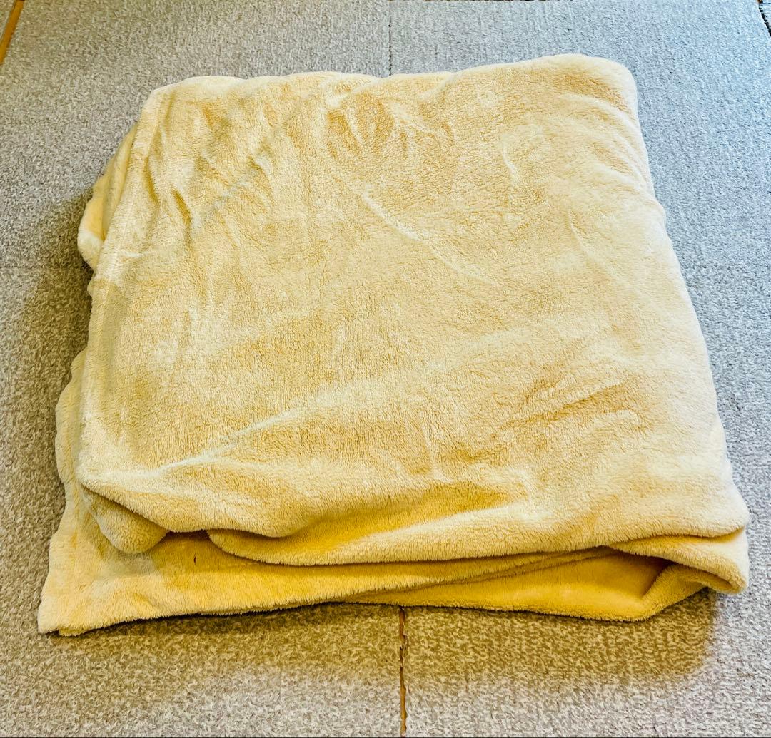 値下げ　無印良品　こたつにもなるローテーブル 小(ナチュラル)＋こたつ布団セット