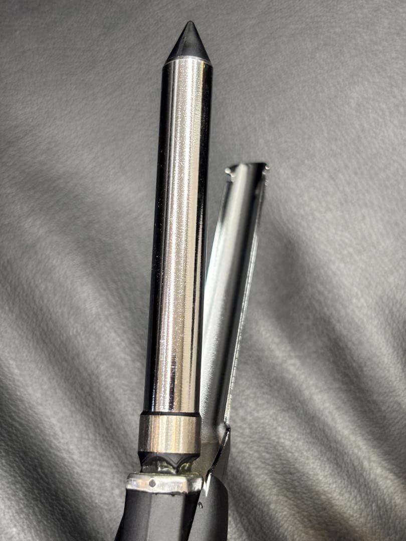 超美品　LENZ α-10φレンツアイロン　丸10ミリアイロン　理容アイロン