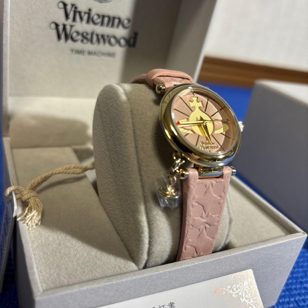 Vivienne Westwood アナログ時計 ピンク