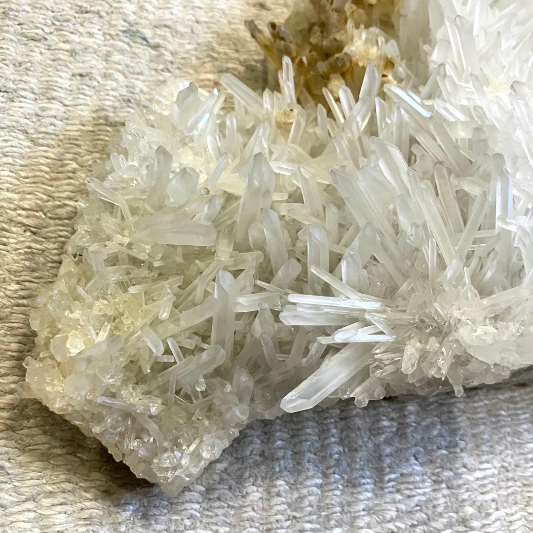 水晶 クラスター 24.5cm 自然科学 インテリア