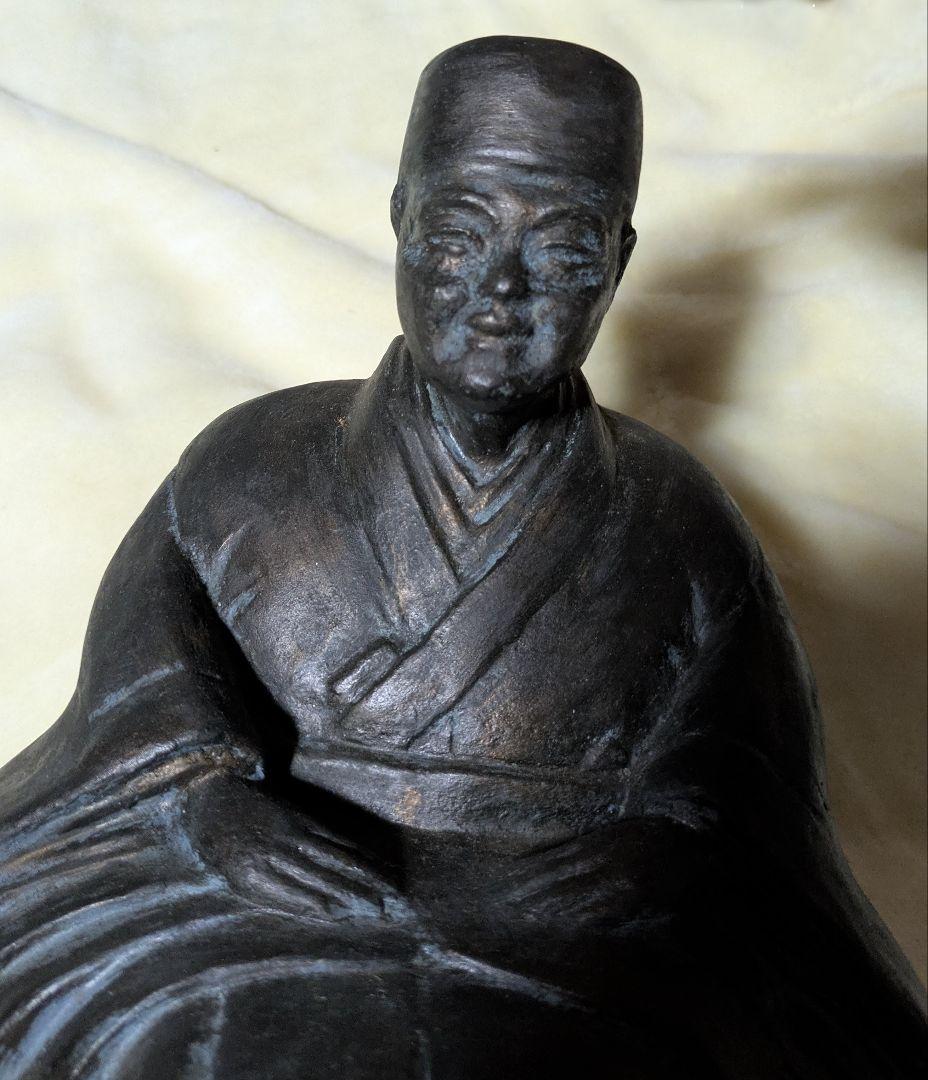 千利休之像　茶道　置物　骨董【レア】